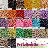 Acrylperlen matt 6mm